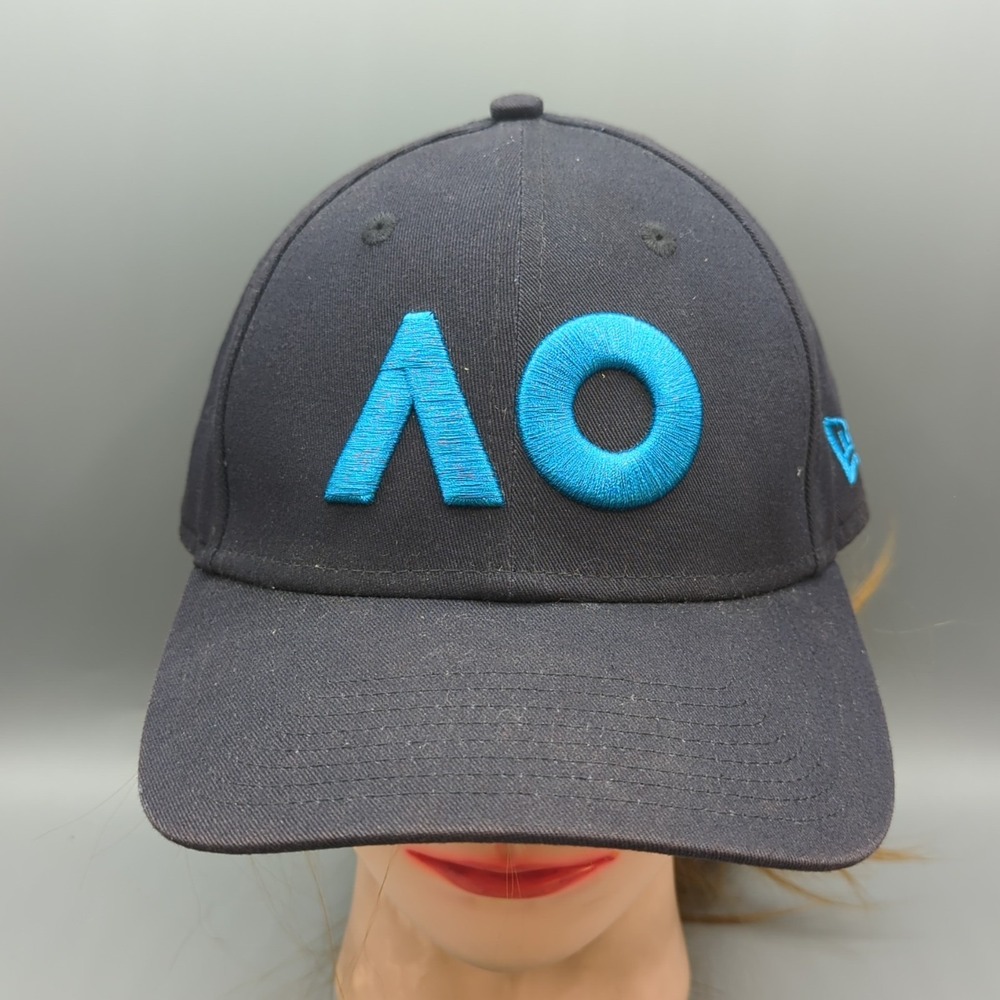 Australian Open AO New Era 9Forty Hat Cap Strapback Navy Blue One Size